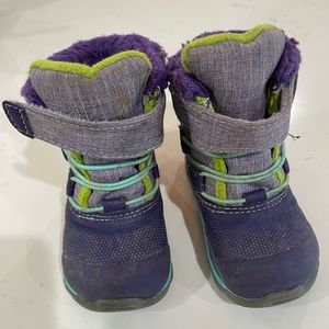 See Kai Run walker 5 waterproof/insulted boot.